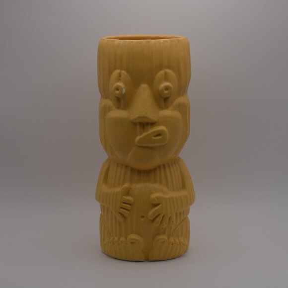 MunkTiki 2000 Yellow 7.25 inch Tiki (74 of 100 King Tubby Paul Neilsen) - Picture 1 of 8